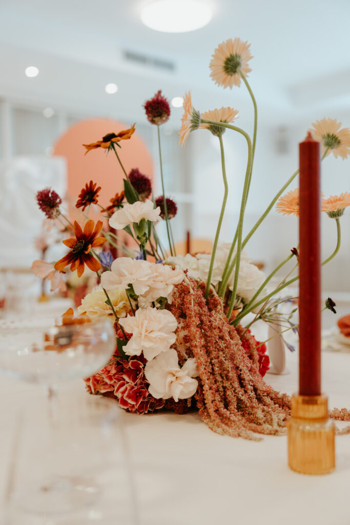 Blumen für eine Hochzeit