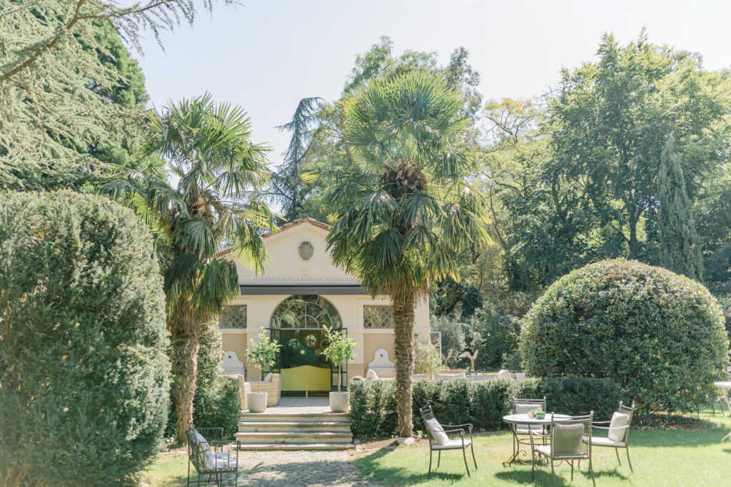 Garten in der Location Morrhof